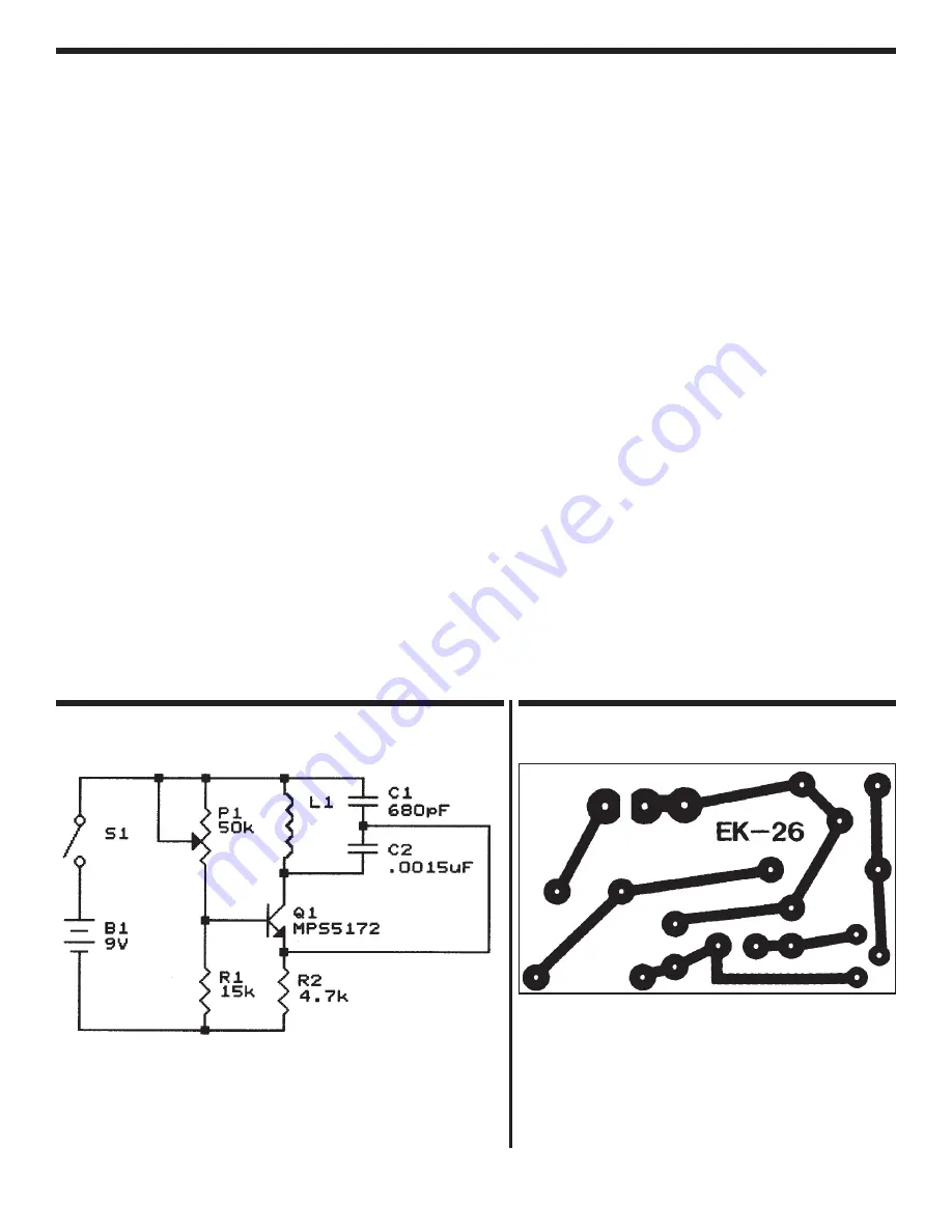 Elenco Electronics K-26 Assembly And Instruction Manual Download Page 6