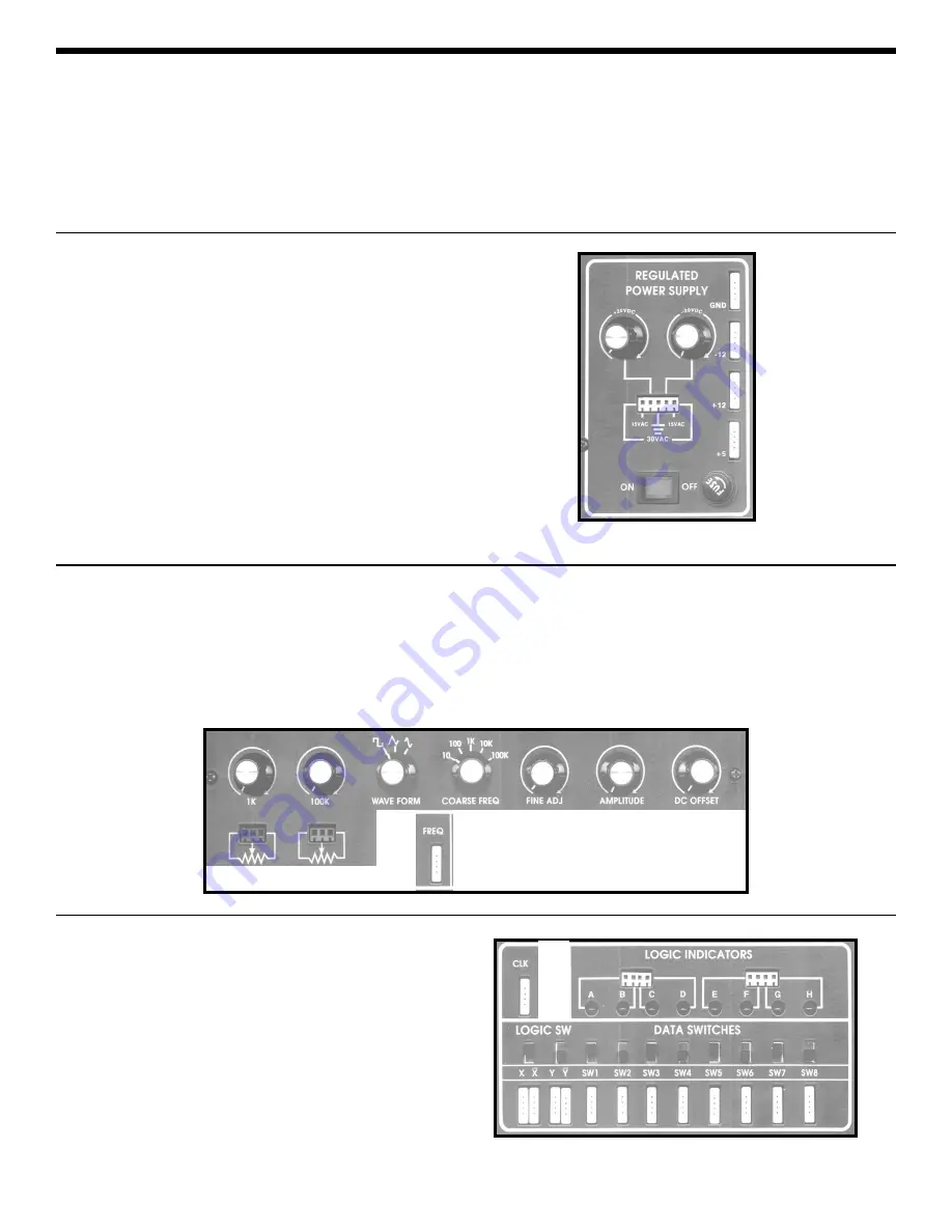 Elenco Electronics XK-550 Instruction Manual Download Page 4