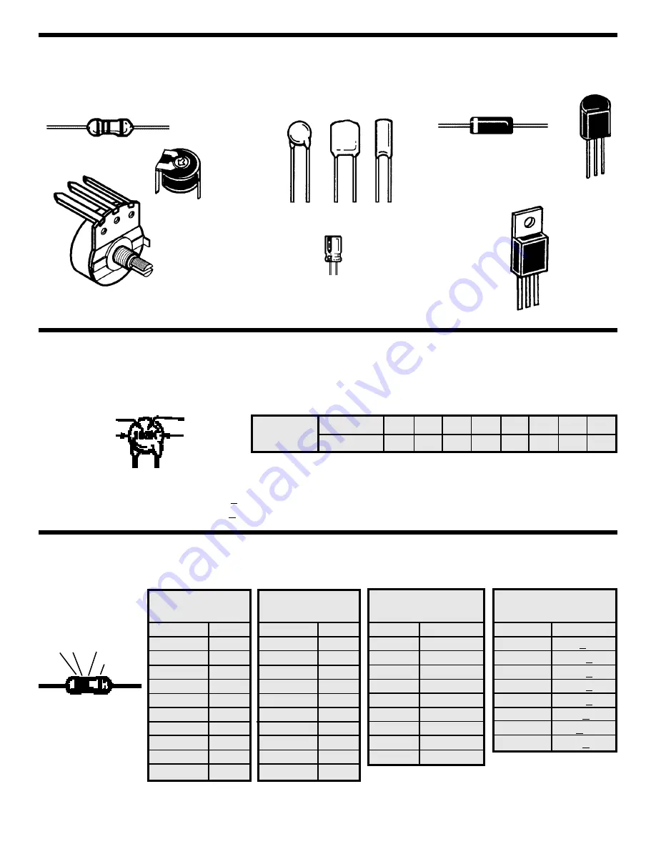 Elenco Electronics XK-700-SEMI Assembly And Instruction Manual Download Page 4