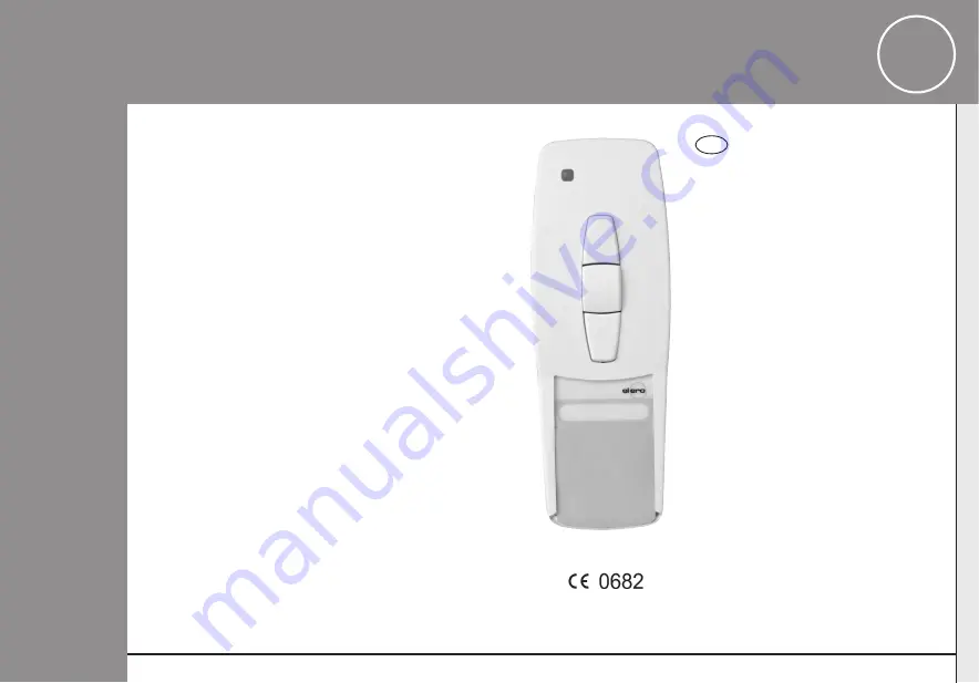 elero MonoTel-915 Operating Instructions Manual Download Page 1