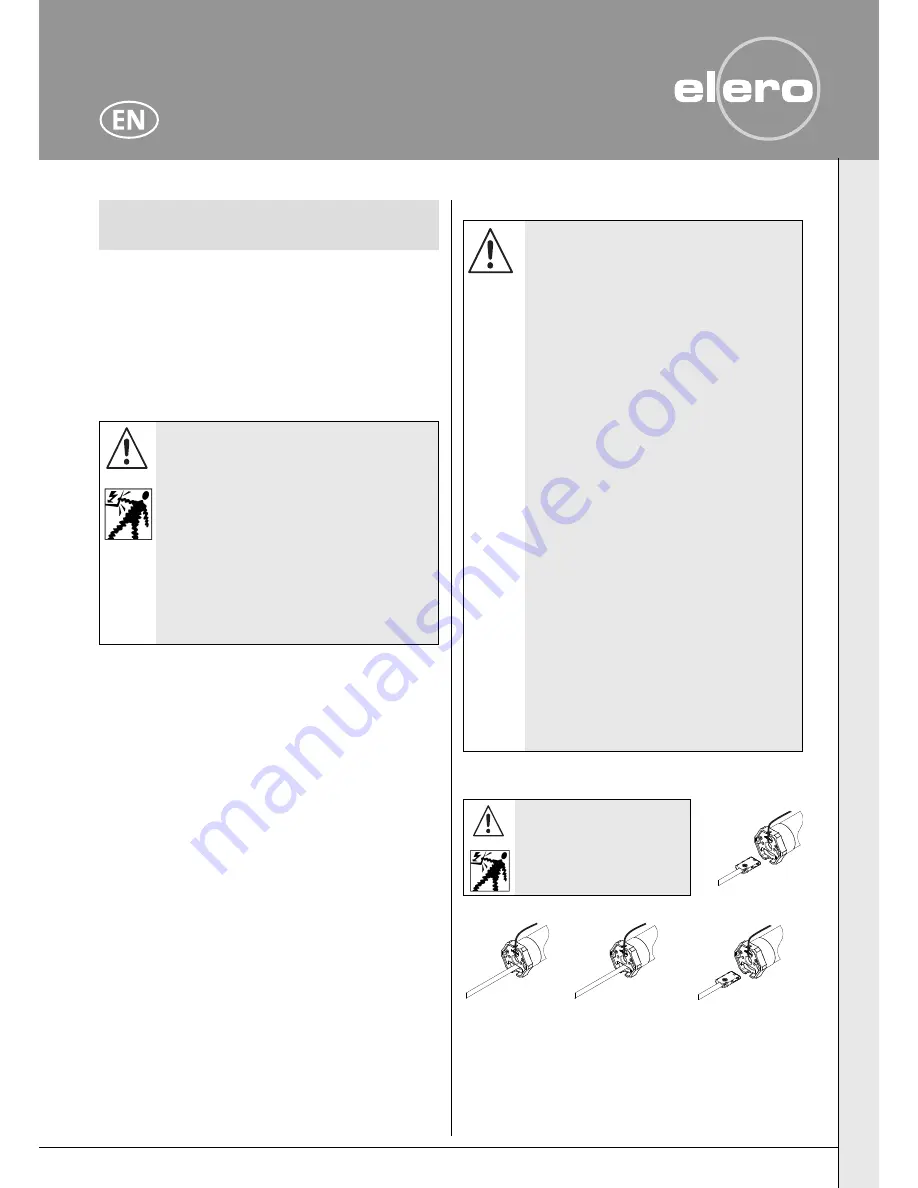 elero VariEco+ L-868 Operating Instructions Manual Download Page 1