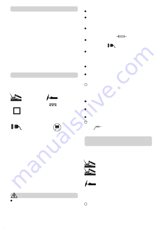 Elettro MMA 144 Instruction Manual Download Page 8