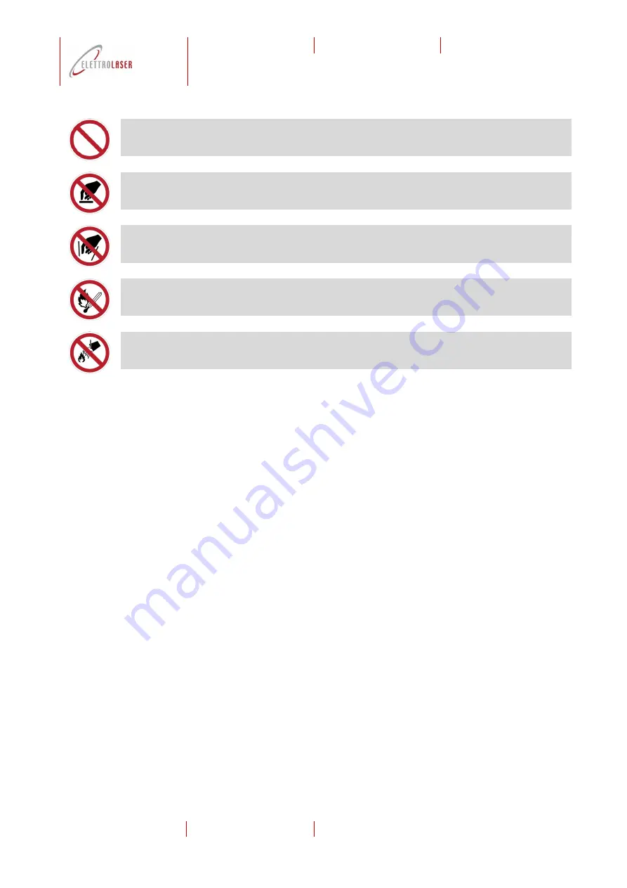 ELETTROLASER MS 3.5 End-User And Maintenance Manual Download Page 12