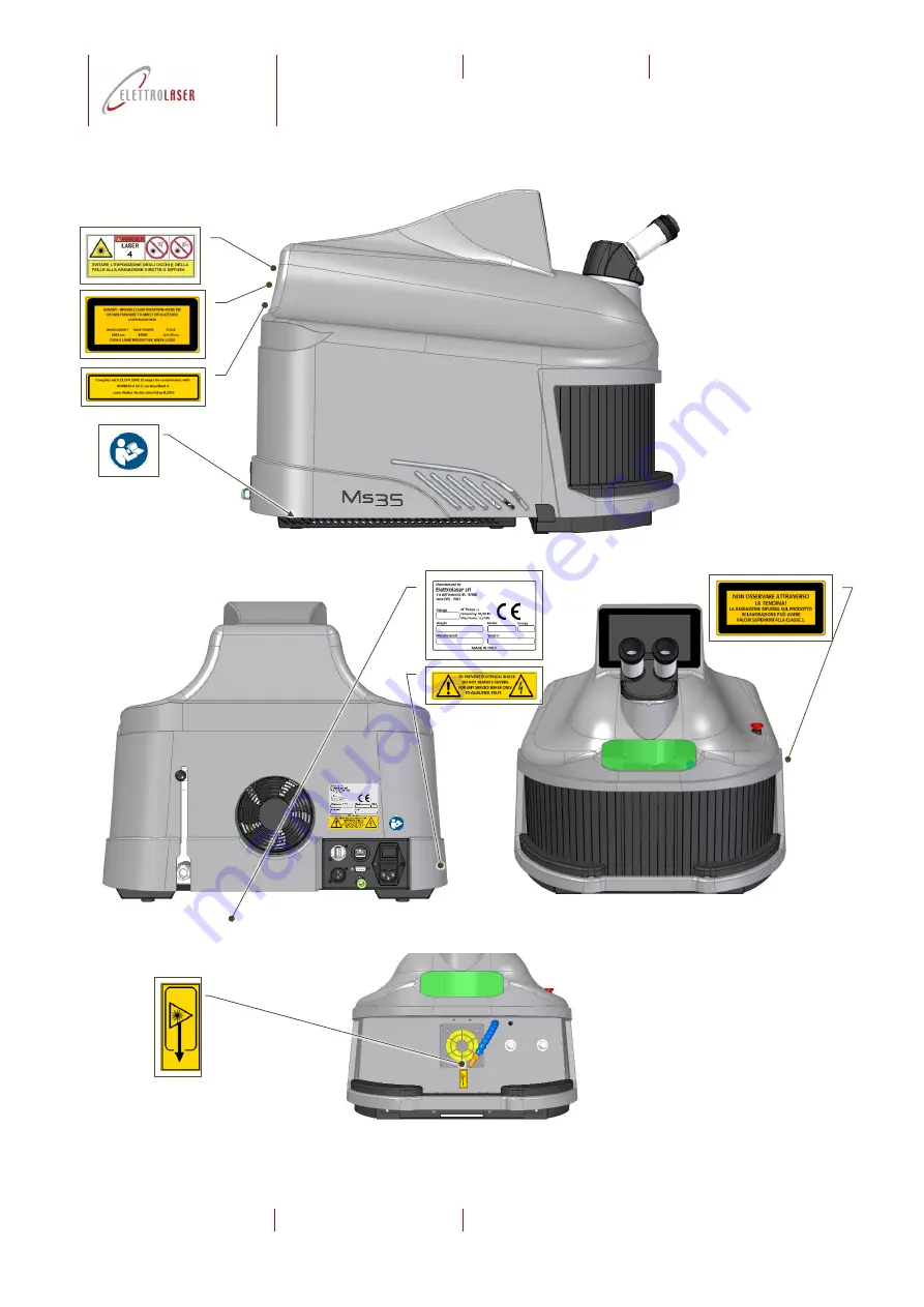 ELETTROLASER MS 3.5 Скачать руководство пользователя страница 21