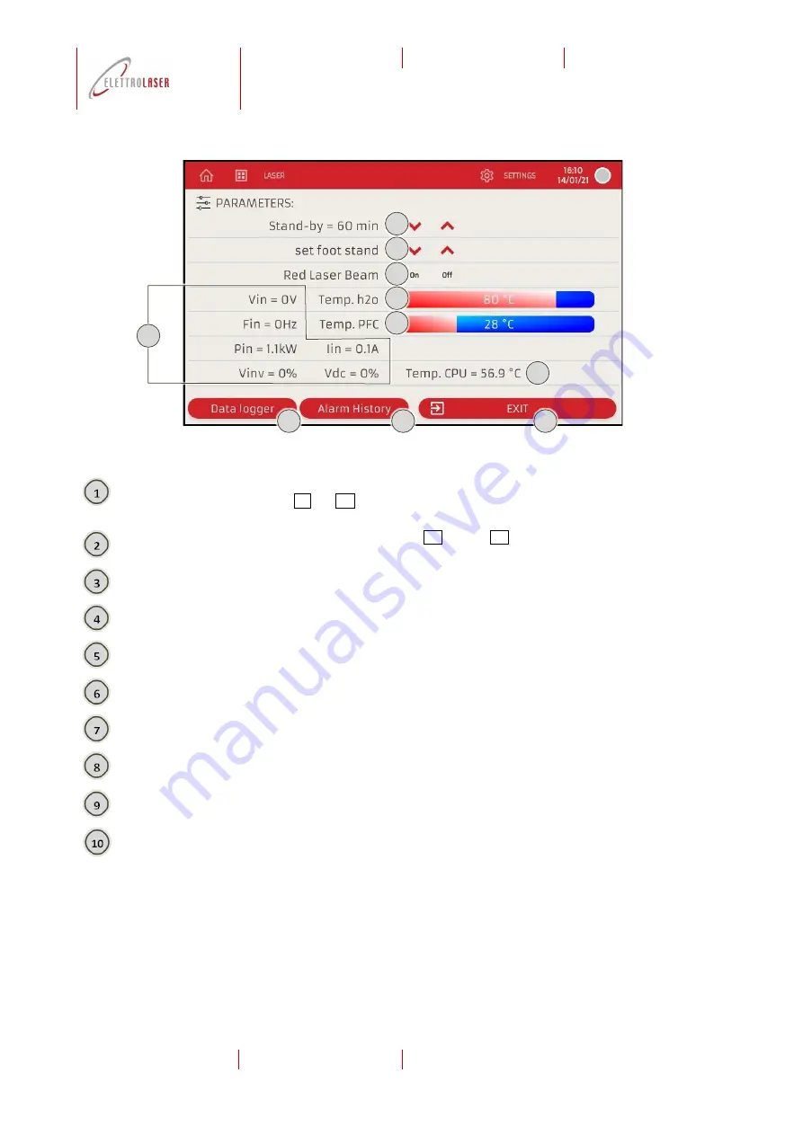 ELETTROLASER MS 3.5 Скачать руководство пользователя страница 77