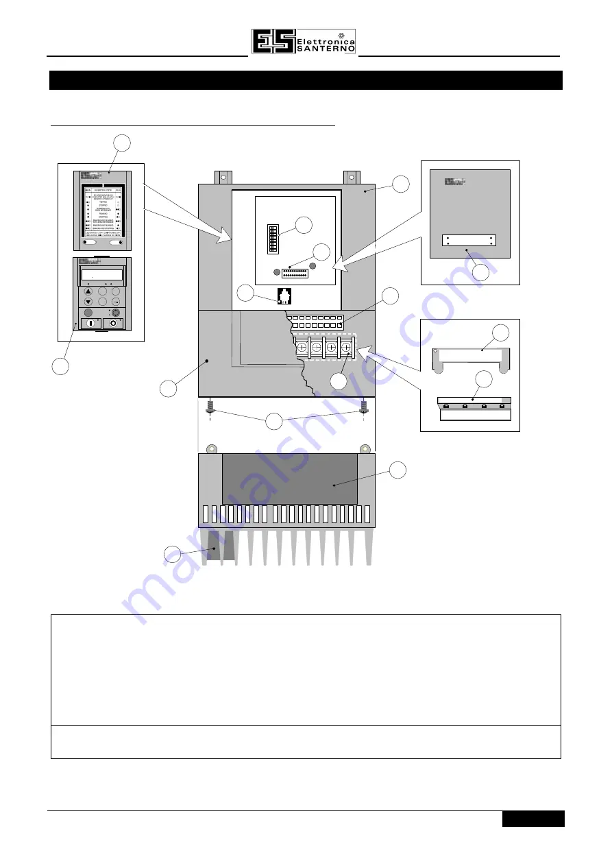 Elettronica Santerno SINUS/ISD 200 S-0.75 Скачать руководство пользователя страница 11