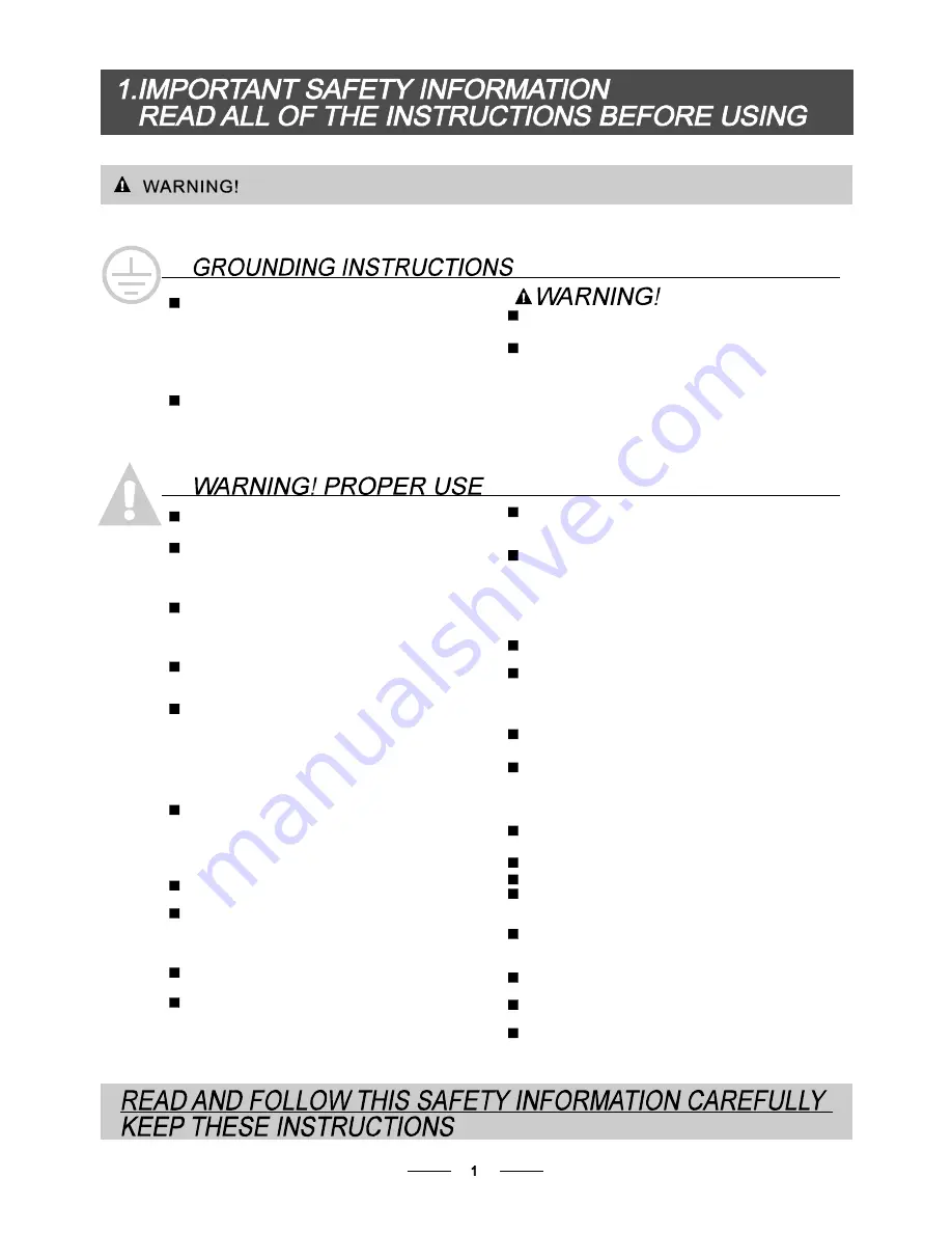 Elfa DS1480SS Instruction Manual Download Page 4