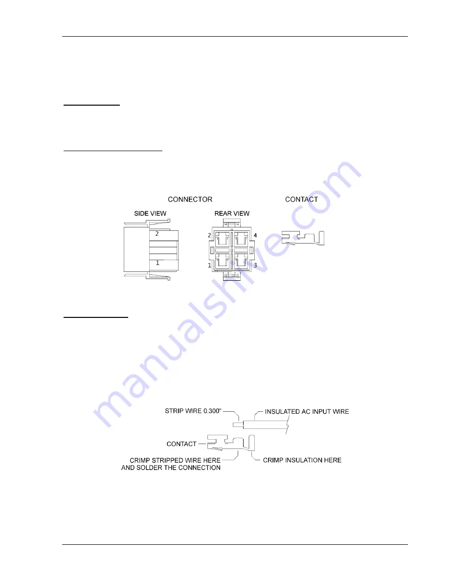 Elgar Sorensen DCS 3kW Series Operation Manual Download Page 21