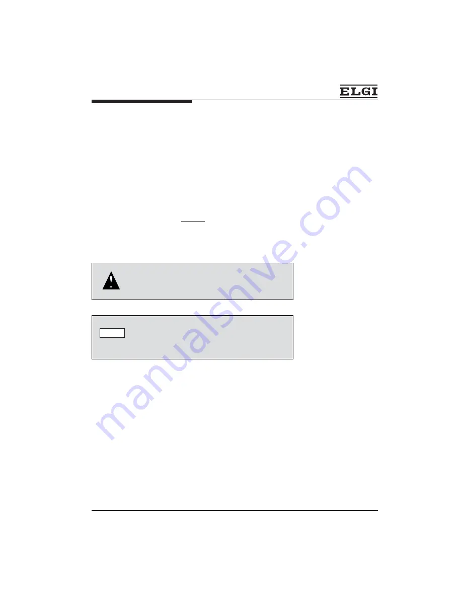 ELGi TRC 1000 MN UG Owner'S Manual Download Page 72