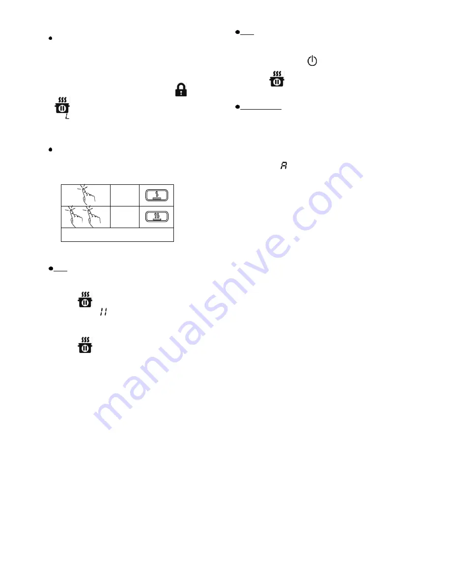 ELICA Golden Series Use, Care And Installation Manual Download Page 62