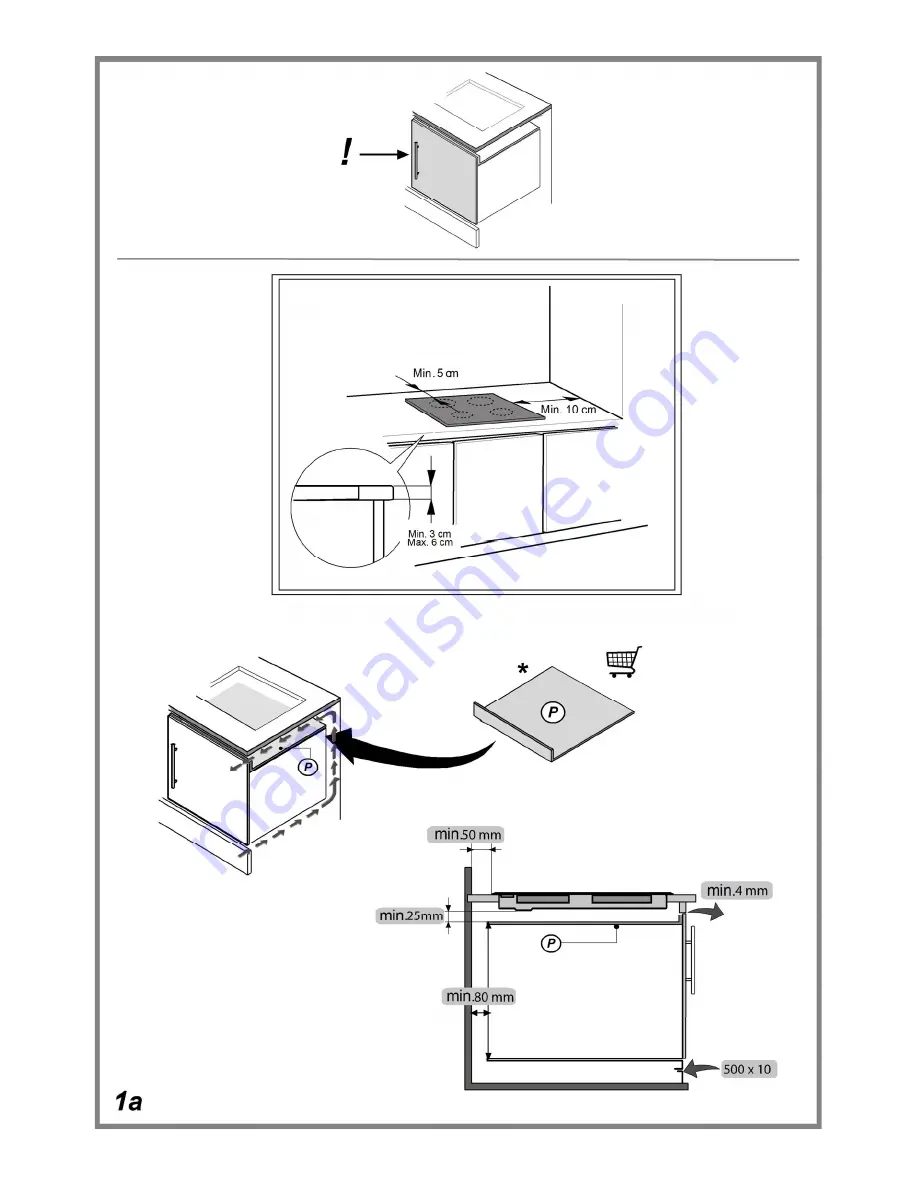 ELICA LIEN GOLDEN 604 BL Instruction On Mounting And Use Manual Download Page 3