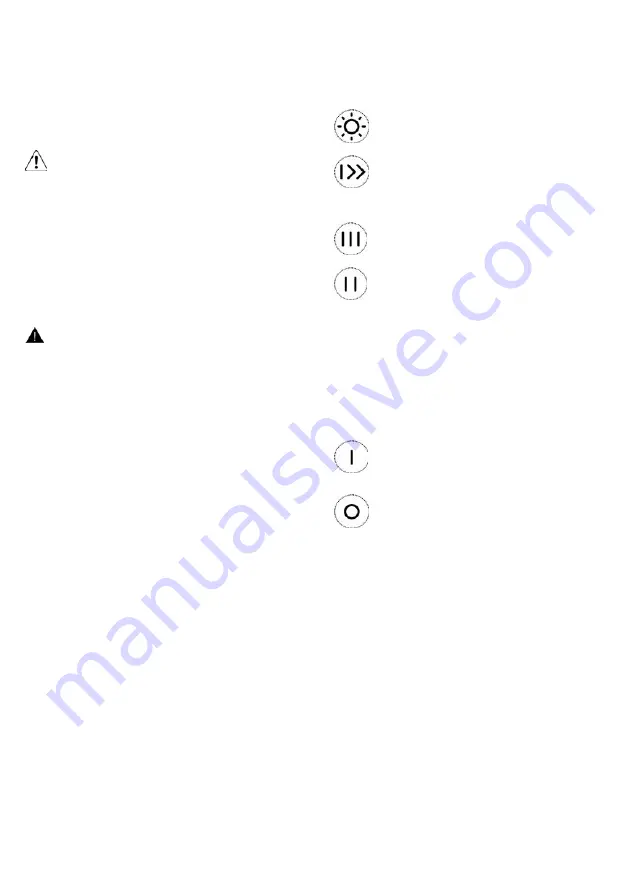 ELICA PLAT BL/F/55 Instruction On Mounting And Use Manual Download Page 13