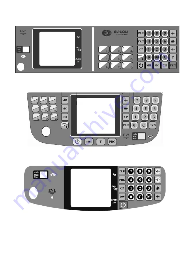 Elicom Electronic EVLplus BF8 Series Owner'S Manual Download Page 6