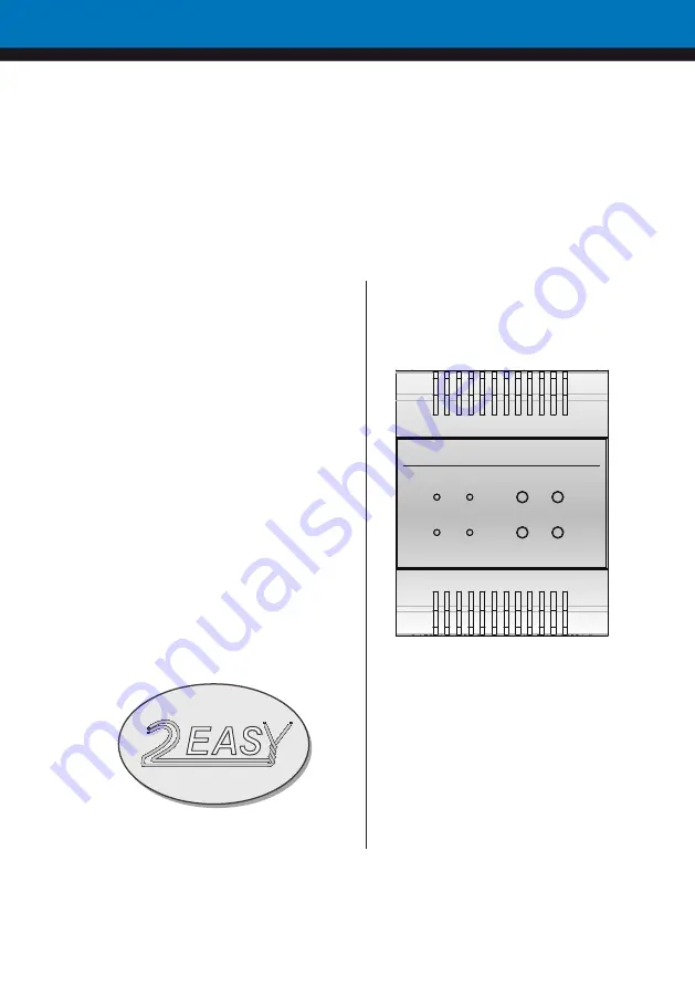 Elikon 2Easy EVD2-CC4C Скачать руководство пользователя страница 1