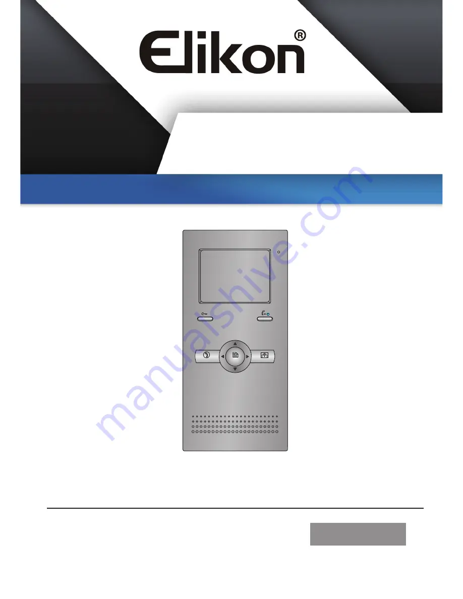 Elikon EVD2-30KIT Manual Download Page 1