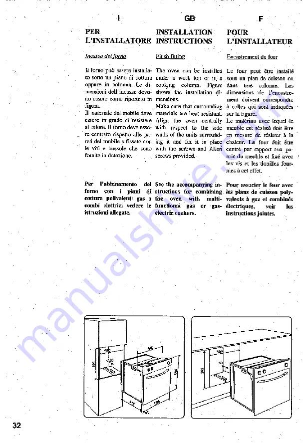 Elin EBH 7363 MX Installation - Use - Maintenance Download Page 32