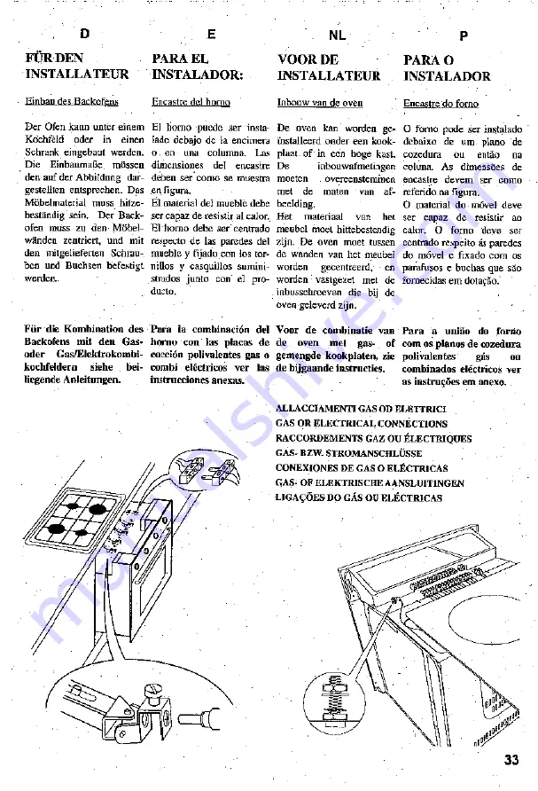 Elin EBH 7363 MX Installation - Use - Maintenance Download Page 33