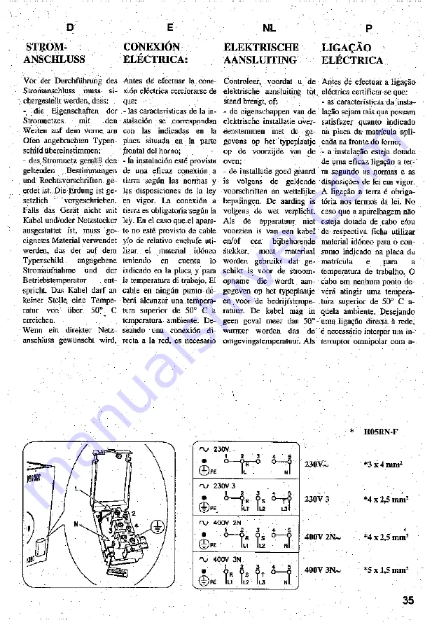 Elin EBH 7363 MX Installation - Use - Maintenance Download Page 35