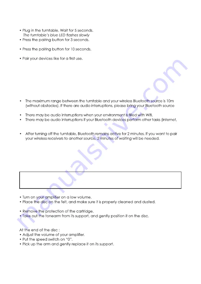 Elipson ALPHA 100 RIAA Manual Download Page 31