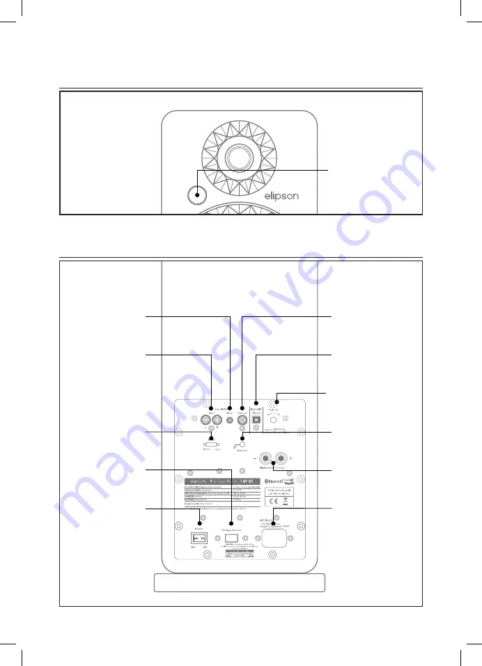 Elipson Prestige Facet PF 14F BT Manual Download Page 7