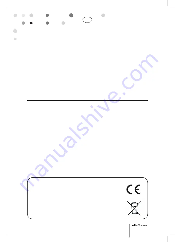 ELIS&ELSA CSX7632X User Manual Download Page 18