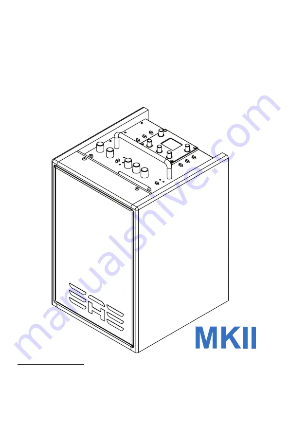 Elite Acoustics Engineering D6-8 MKII Quick Manual Handbook Download Page 1