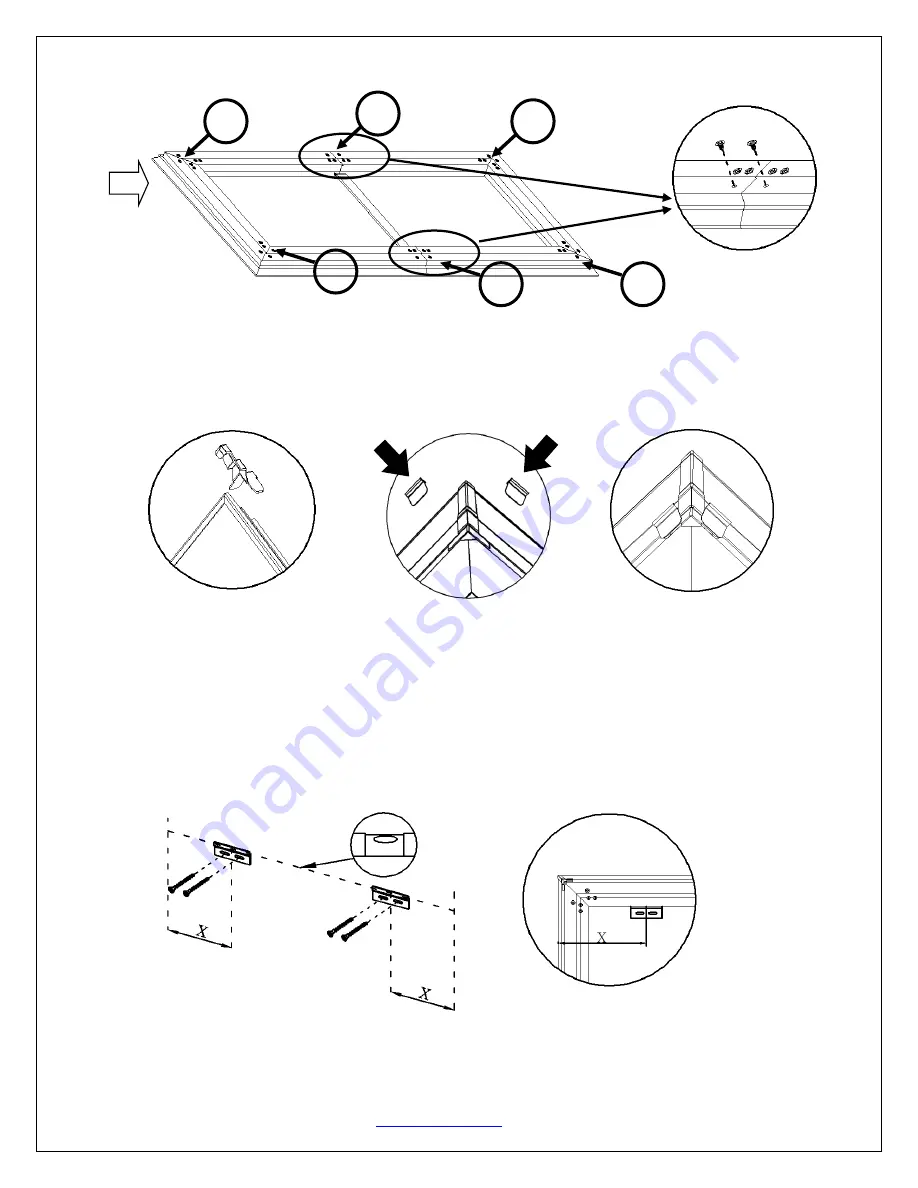 Elite ProAV EDGE FREE Pro Frame Thin UST Series User Manual Download Page 7