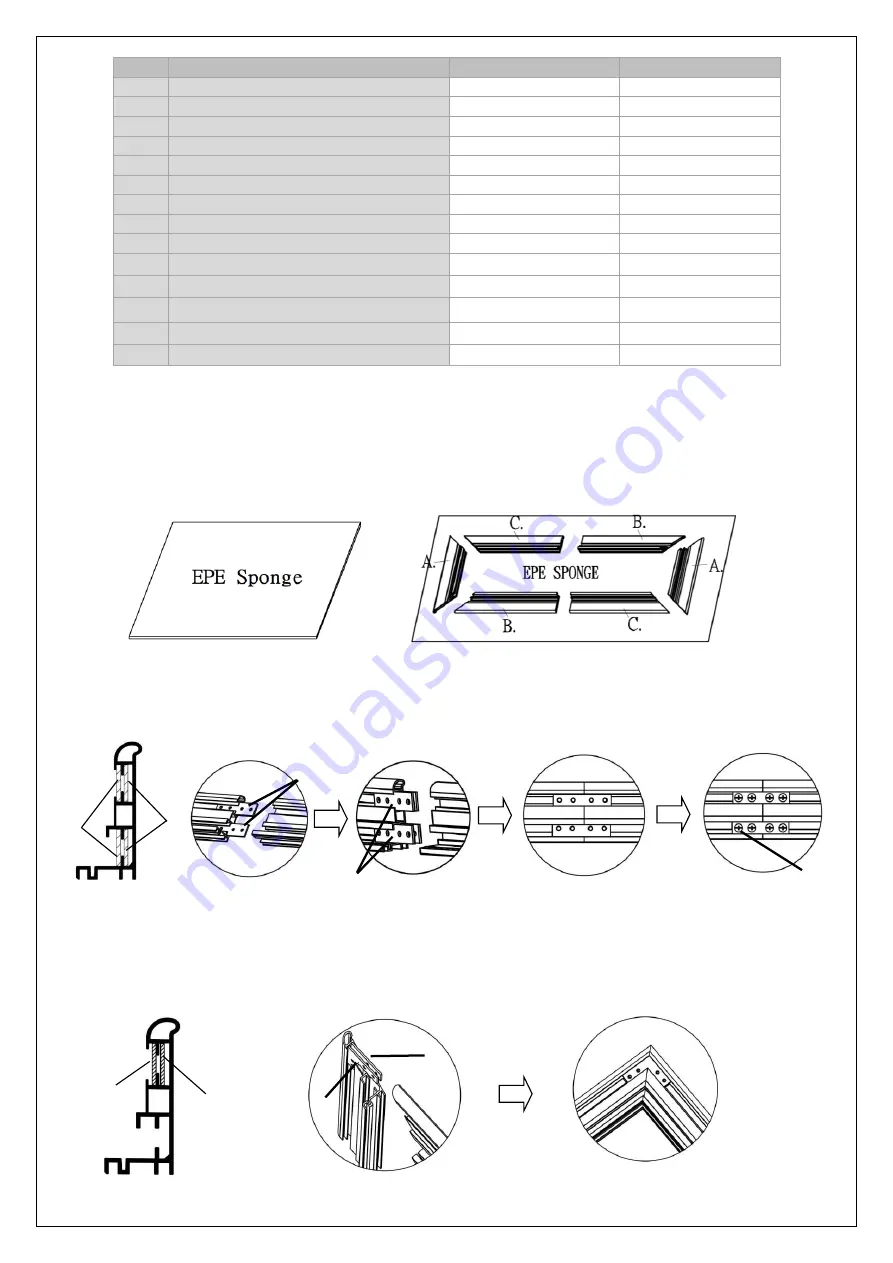 Elite ProAV Pro Frame Thin DarkStar UST 2 Series User Manual Download Page 3