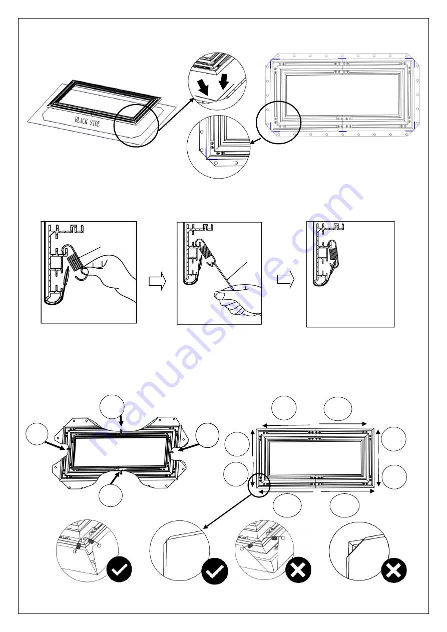 Elite ProAV Pro Frame Thin DarkStar UST 2 Series User Manual Download Page 5