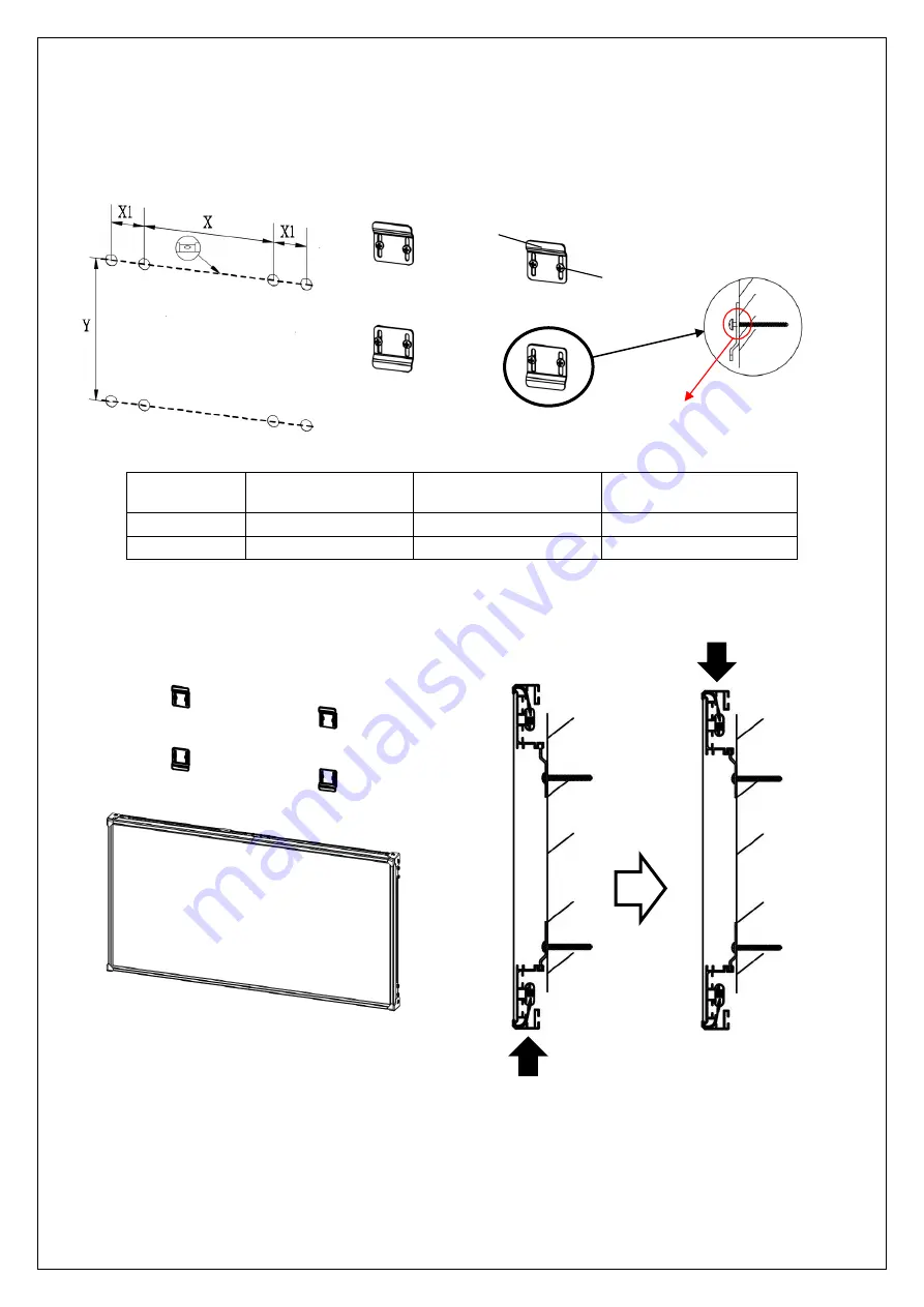 Elite ProAV Pro Frame Thin DarkStar UST 2 Series User Manual Download Page 8