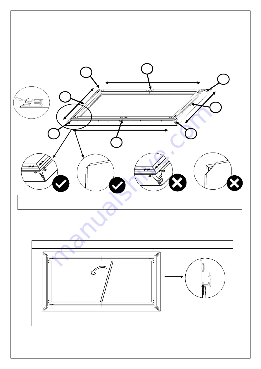 Elite ProAV Pro Frame Thin Series Скачать руководство пользователя страница 5