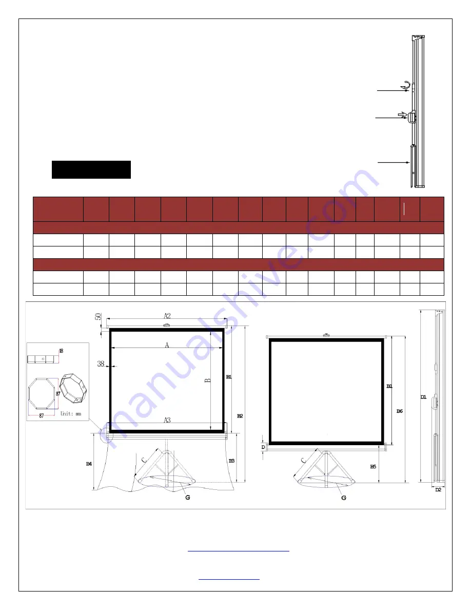 Elite ProAV T153UWS1-D User Manual Download Page 5