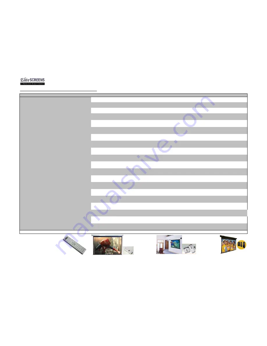 Elite Screens 113S User Manual Download Page 12