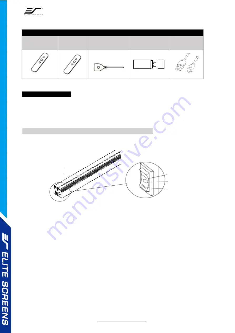 Elite Screens 2 CLR Series User Manual Download Page 6