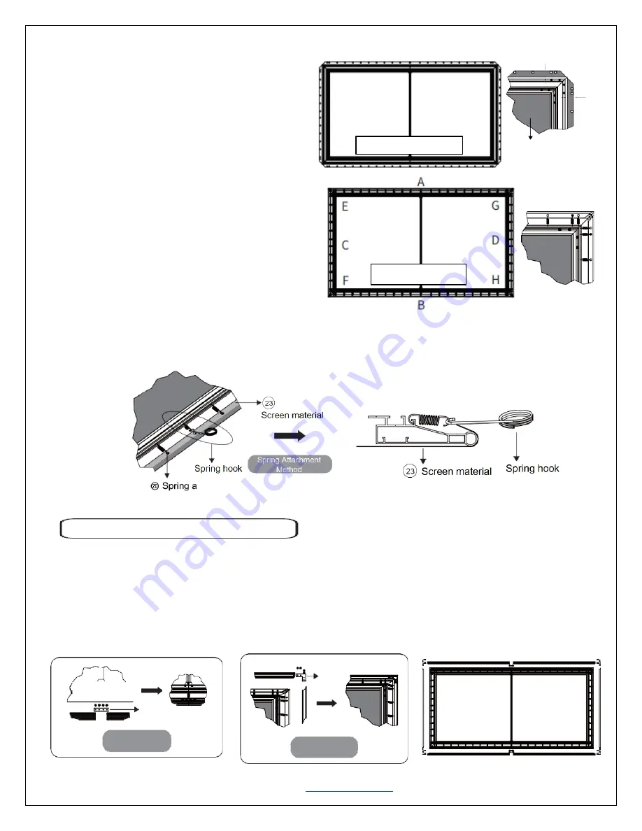 Elite Screens Aeon CineGrey 4D AT Series User Manual Download Page 6