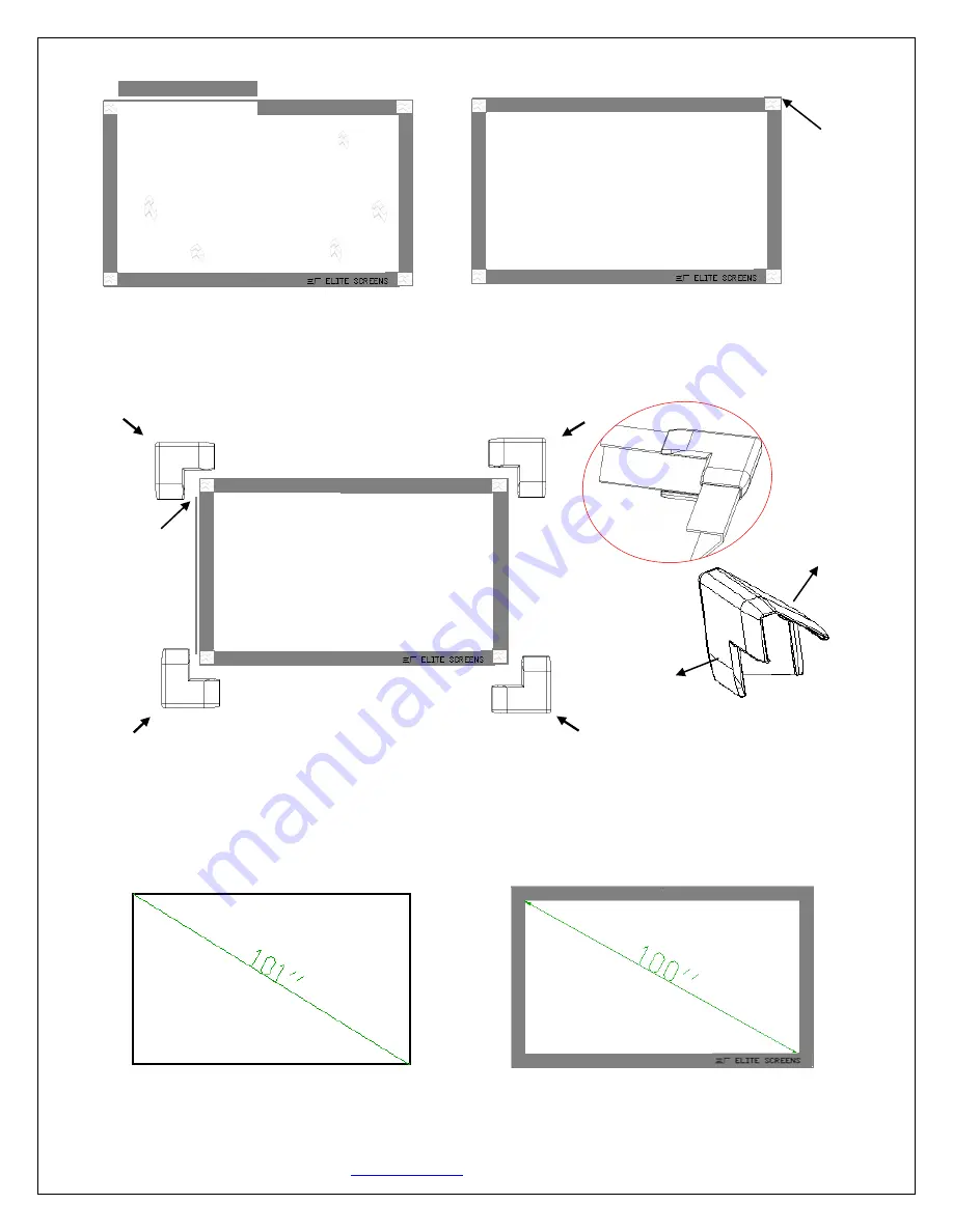 Elite Screens aeonclr series Скачать руководство пользователя страница 9