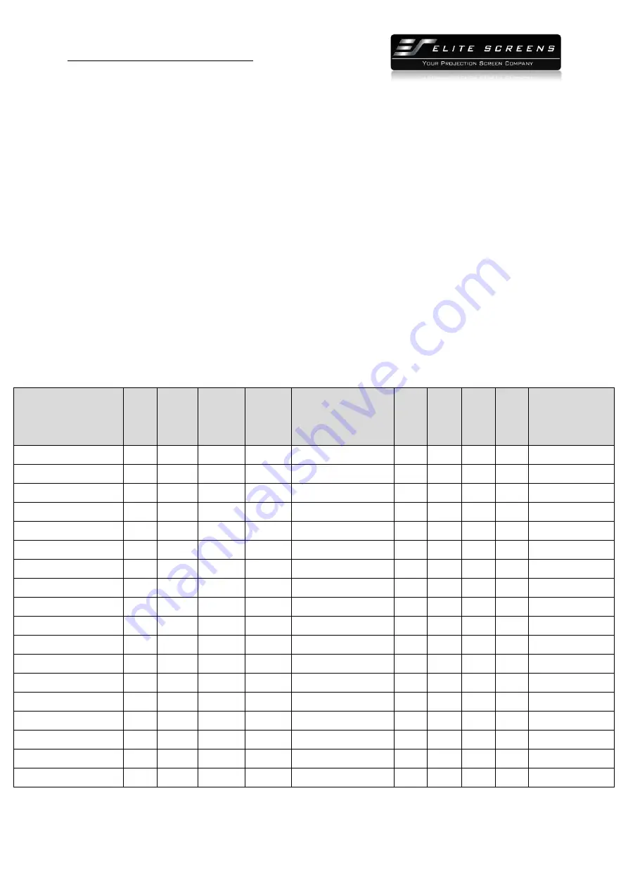 Elite Screens CineTension2 Series Product White Paper Download Page 2