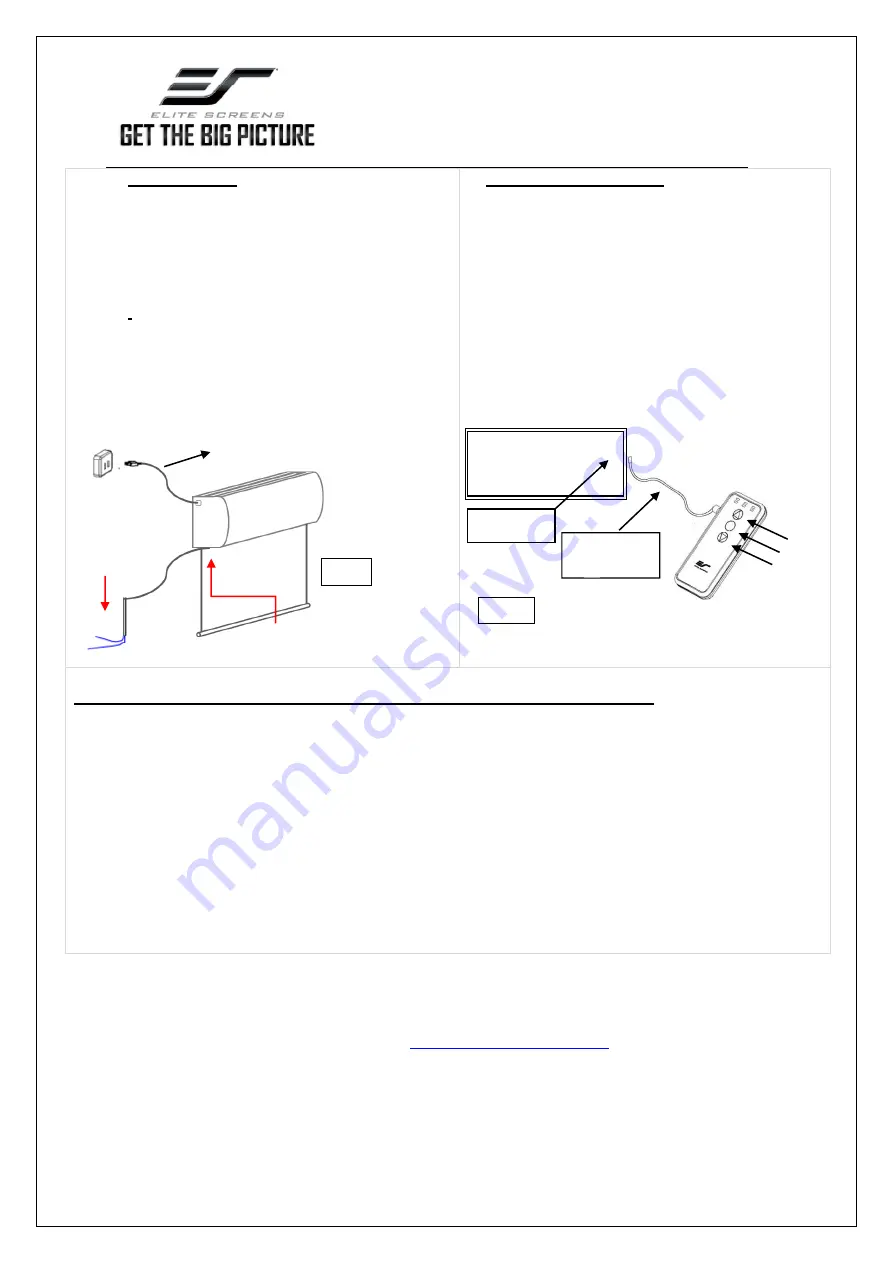 Elite Screens Daywalker Series User Manual Download Page 8