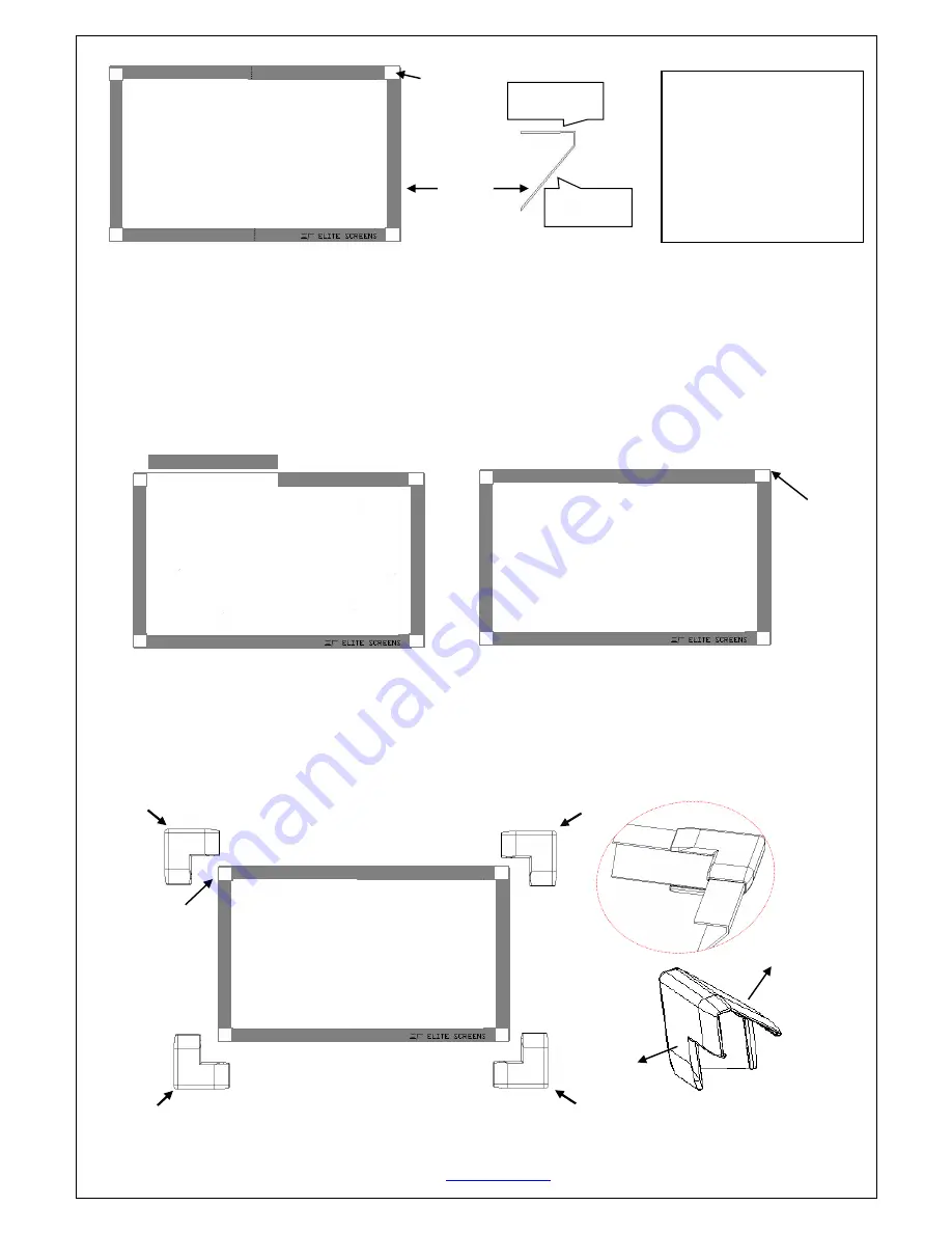 Elite Screens EDGE FREE Aeon AcousticPro UHD Series User Manual Download Page 11