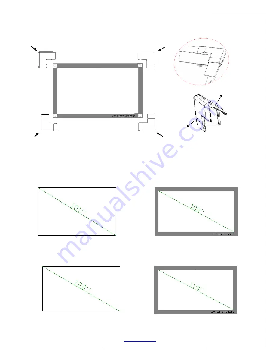 Elite Screens EDGE FREE Aeon Series Скачать руководство пользователя страница 11