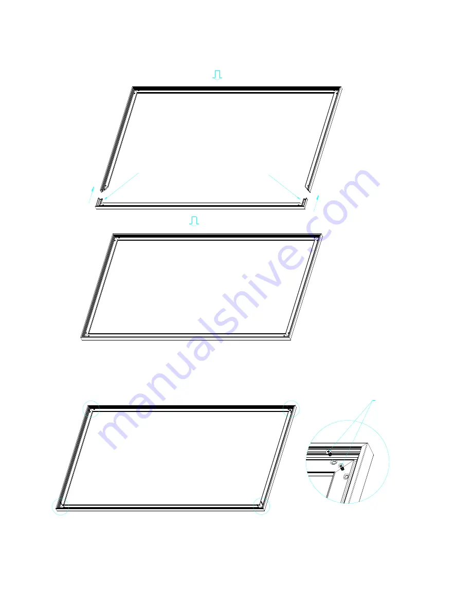 Elite Screens Elite ezFrame Series Скачать руководство пользователя страница 4