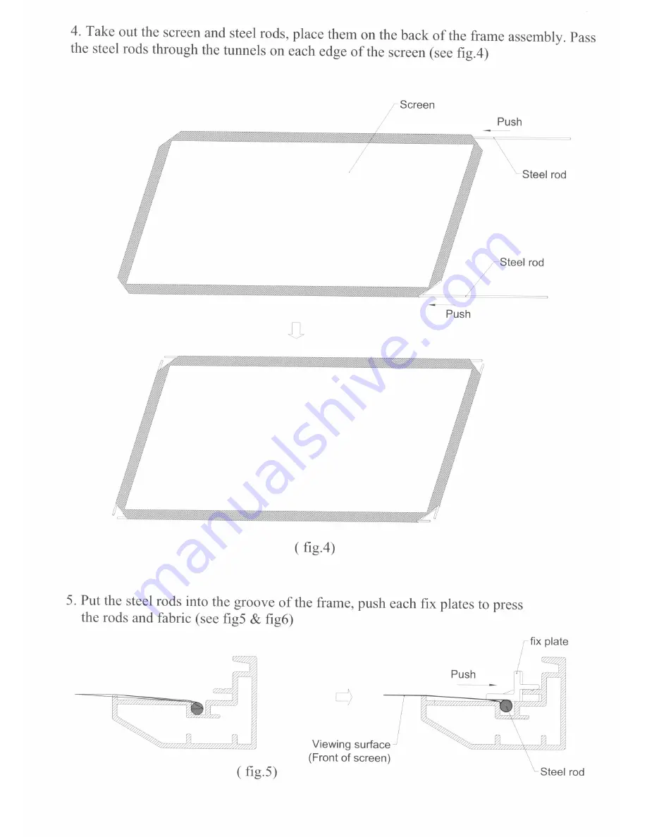 Elite Screens Ez-Frame Series User Manual Download Page 4