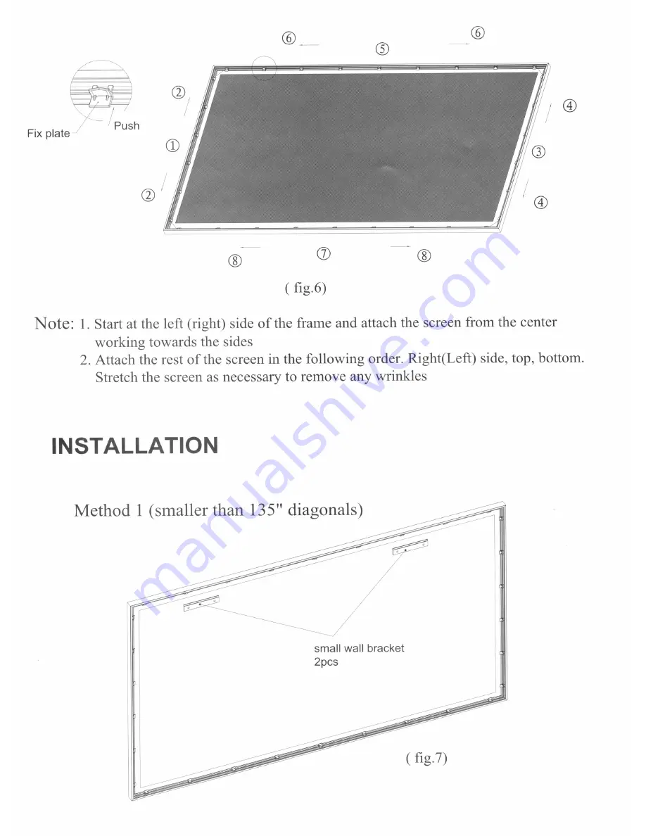 Elite Screens Ez-Frame Series User Manual Download Page 5