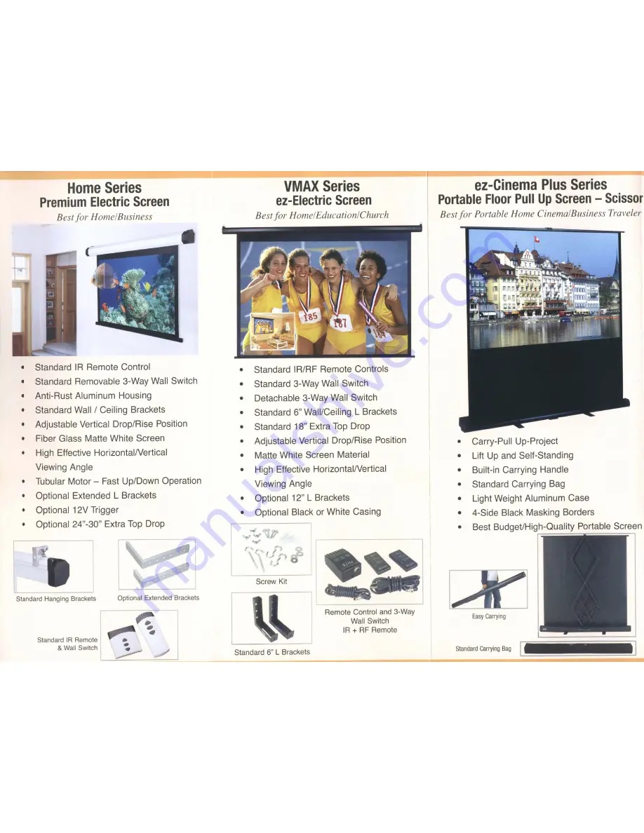 Elite Screens Ez-Frame Series User Manual Download Page 18