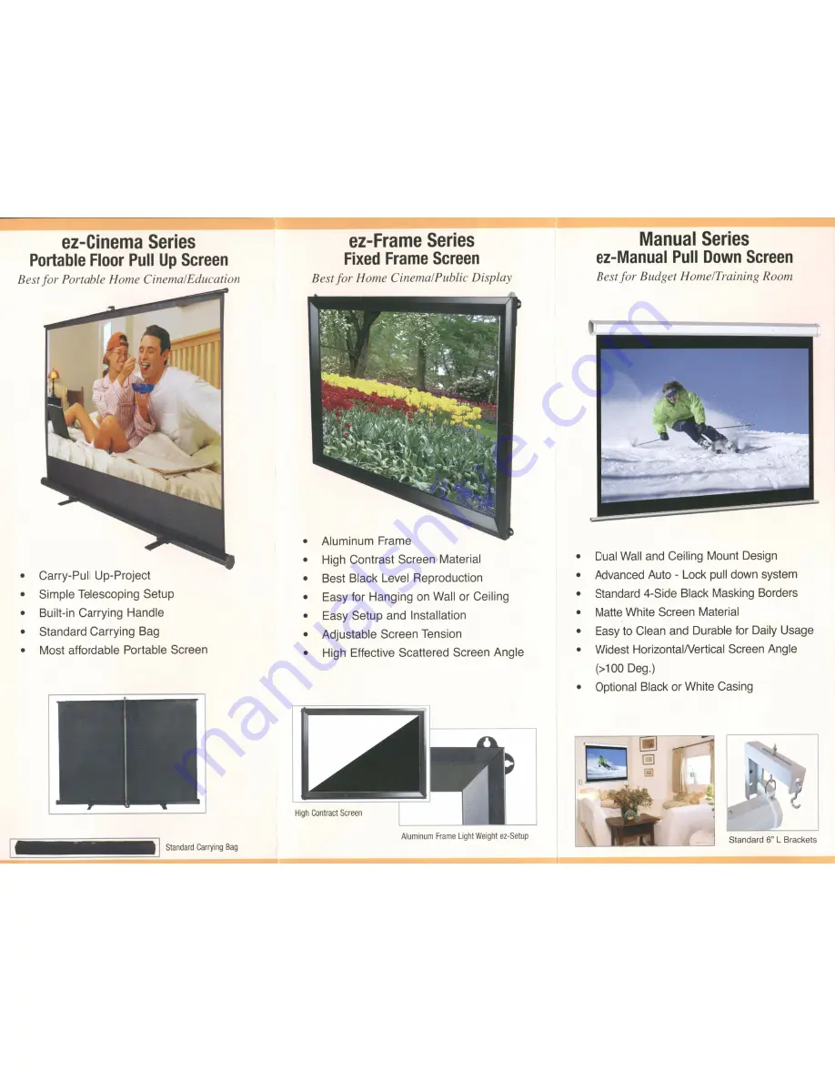 Elite Screens Ez-Frame Series User Manual Download Page 19