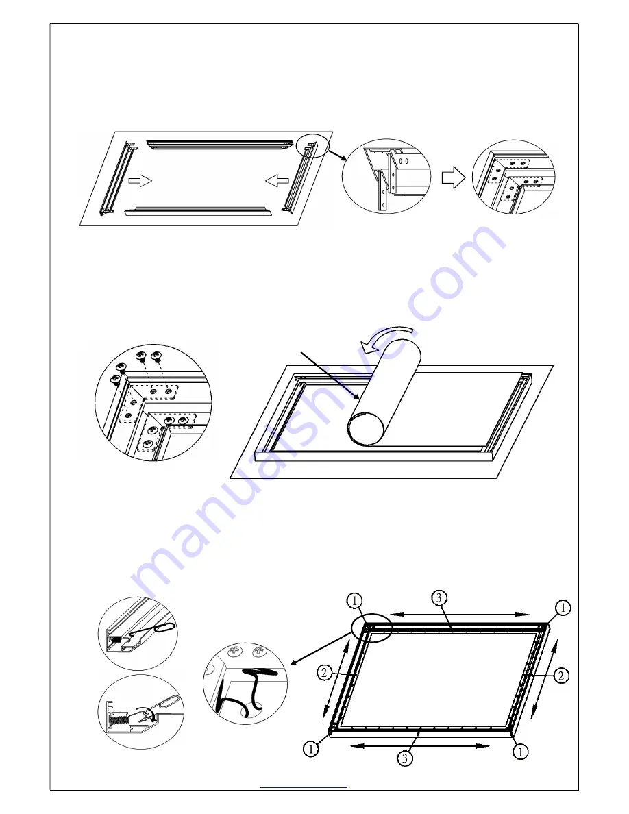 Elite Screens ezFrame CineGrey 5D User Manual Download Page 4