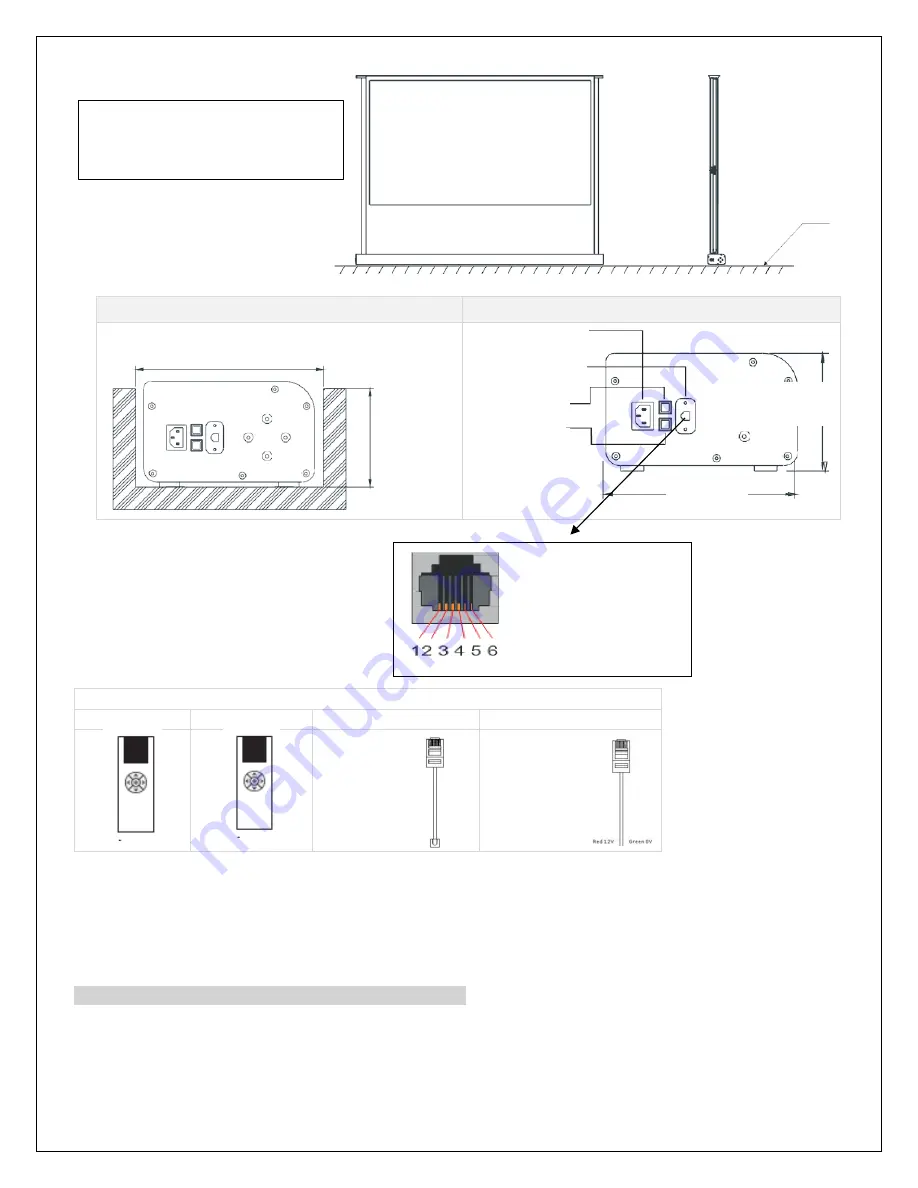 Elite Screens Kestrel Tab-Tension Series User Manual Download Page 4