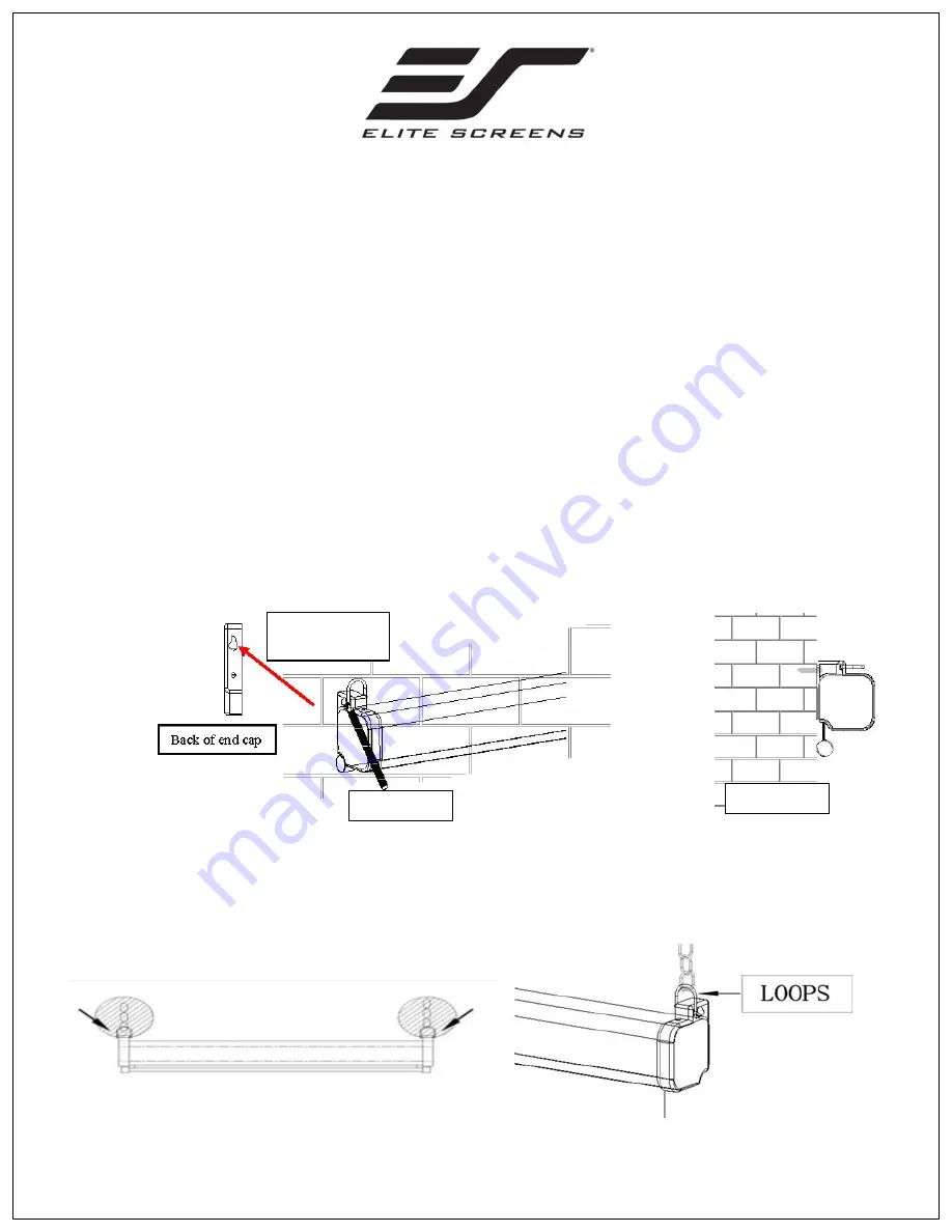 Elite Screens M100VSR-PRO Manual Download Page 1