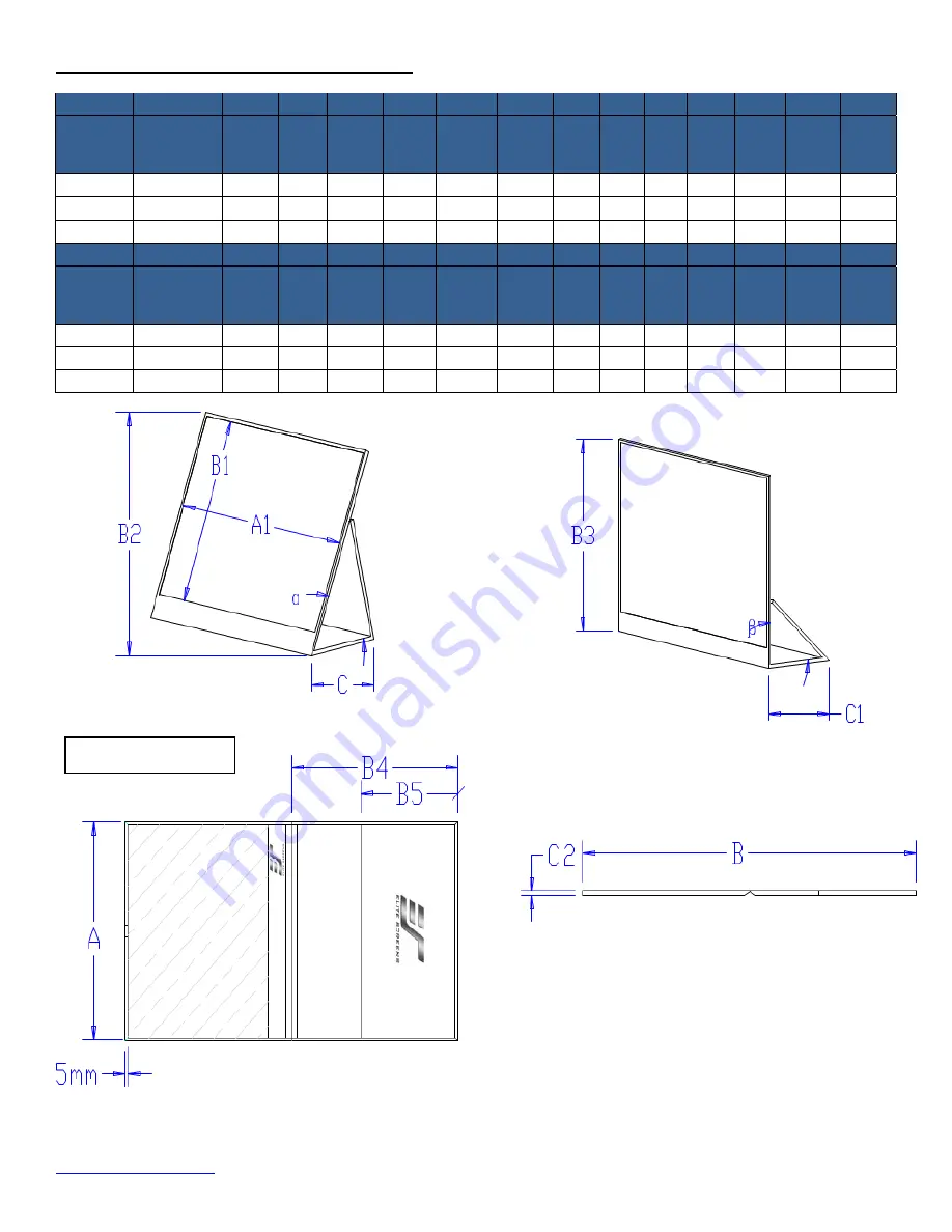 Elite Screens MicroFlip Screen Скачать руководство пользователя страница 4