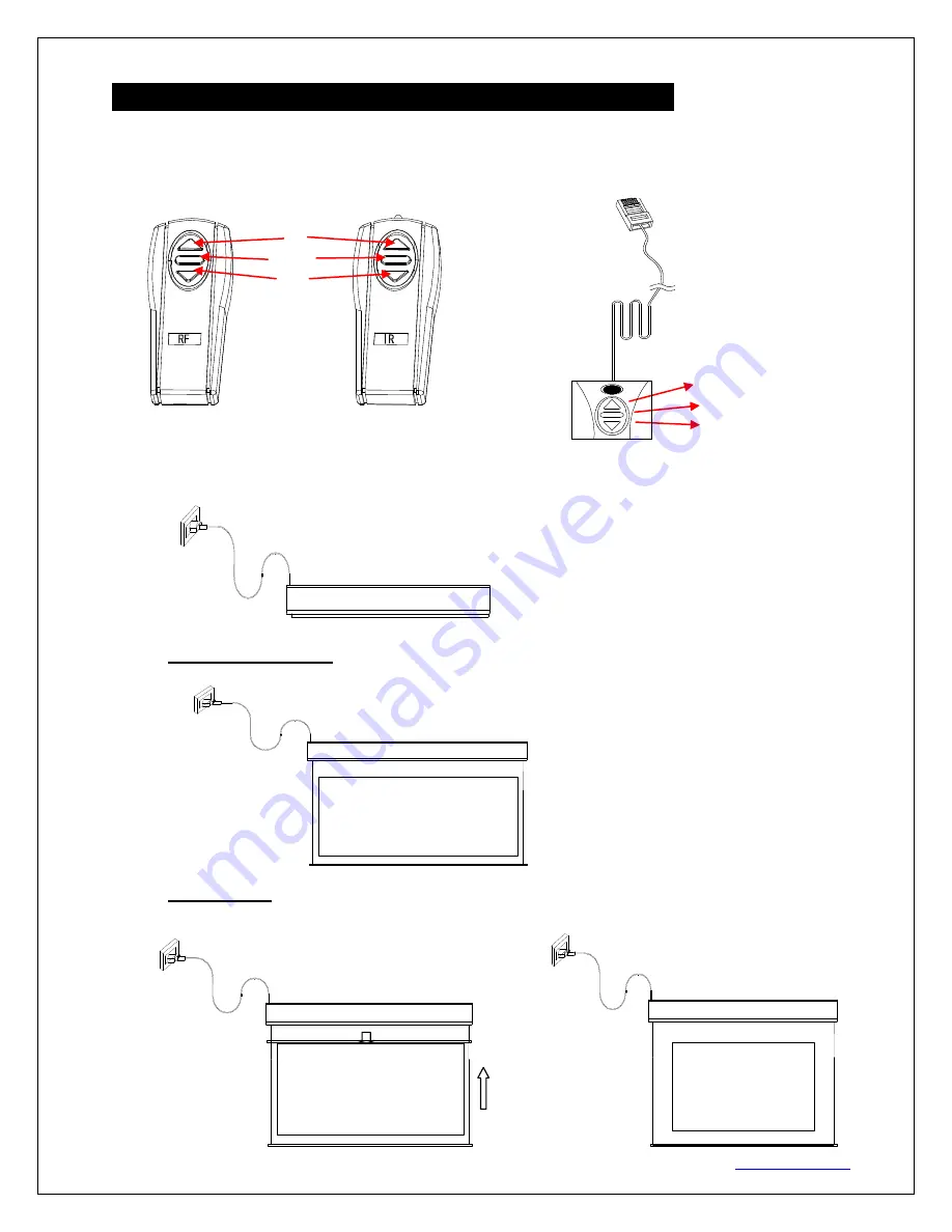 Elite Screens VMAX Tab-Tension Dual Series Скачать руководство пользователя страница 3